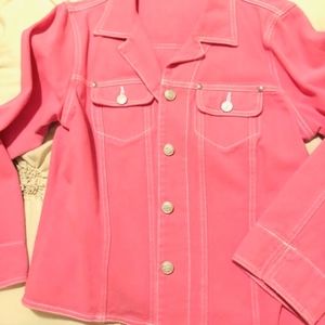 Pink Cabi Jacket Sz M